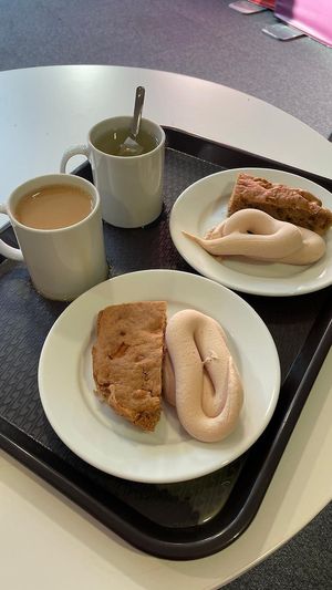   at Community Cafe in North London