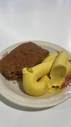   at Community Cafe in North London