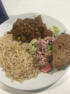 Lunch  at Community Cafe in North London