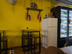 Dining space at La Verdulera in Cadiz