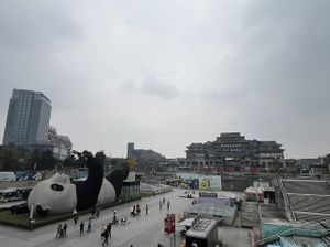   at Shuiying Sky Su Restaurant - 水映天空素餐厅 in Chengdu