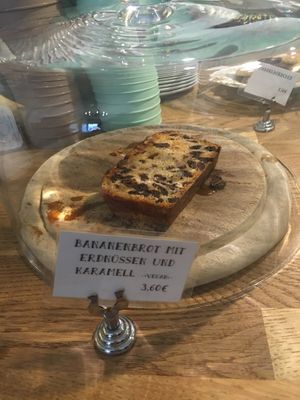 Vegan banana bread  at Herr Max in Hamburg