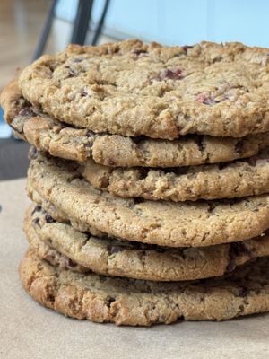Gluten free vegan cookies!  at Taco Pegaso in Austin