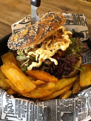 #chickenchallenge at Bubita Bar in Barcelona