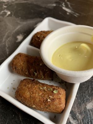 Croquettes  at Bubita Bar in Barcelona