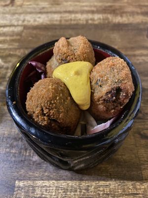Croquettes  at Bubita Bar in Barcelona