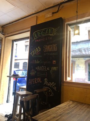 Inside at Bubita Bar in Barcelona