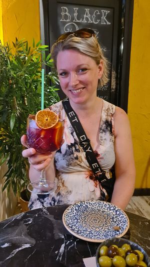 Another Sangria at Bubita Bar in Barcelona