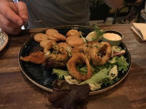 Calamares  at Bubita Bar in Barcelona
