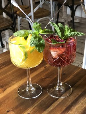 Mona Lisa and Venus. Highly recommend both   at Bubita Bar in Barcelona