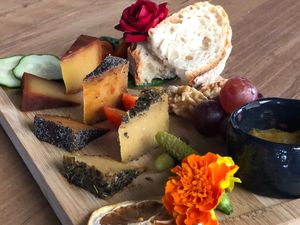 Cured “cheese” at Bubita Bar in Barcelona