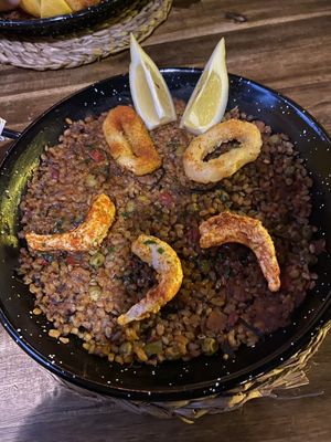 Vegan paella    at Bubita Bar in Barcelona