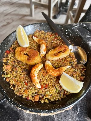 Paella  at Bubita Bar in Barcelona