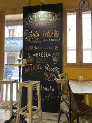 Inside  at Bubita Bar in Barcelona