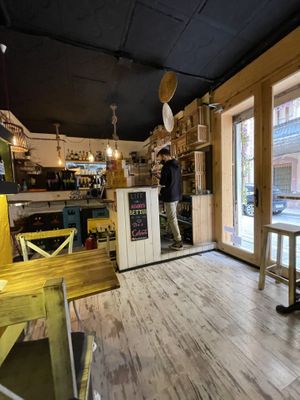 Inside  at Bubita Bar in Barcelona