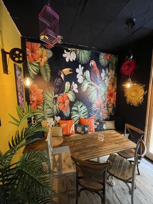 Inside  at Bubita Bar in Barcelona