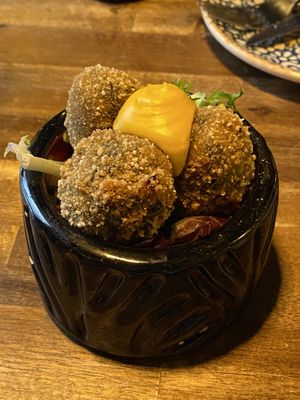 Croquettes   at Bubita Bar in Barcelona