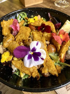 No chicken salad.  at Bubita Bar in Barcelona