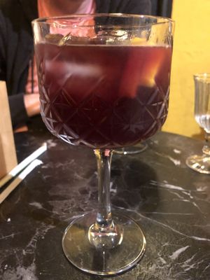 Sangria is a must have at BarCeloneta!  at Bubita Bar in Barcelona