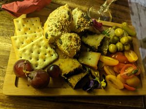 Cheese Board at Bubita Bar in Barcelona