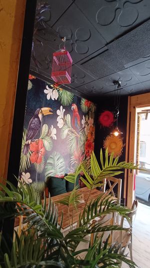 Inside at Bubita Bar in Barcelona