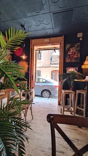 Inside at Bubita Bar in Barcelona