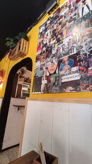 Inside at Bubita Bar in Barcelona