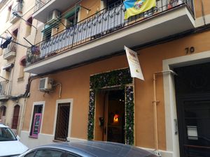 Outside at Bubita Bar in Barcelona