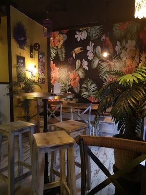 Inside at Bubita Bar in Barcelona