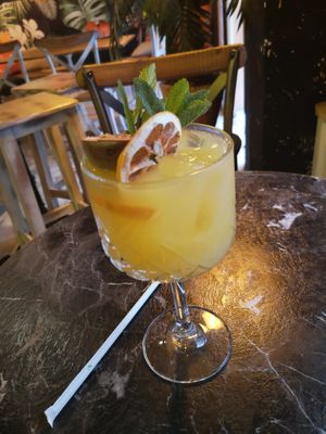 alcohol free cocktail at Bubita Bar in Barcelona