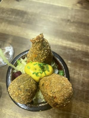 Croquettes   at Bubita Bar in Barcelona