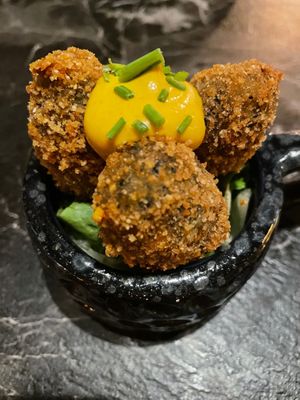 Croquettes at Bubita Bar in Barcelona