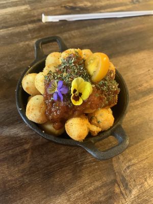Fried Gnocchi  at Bubita Bar in Barcelona