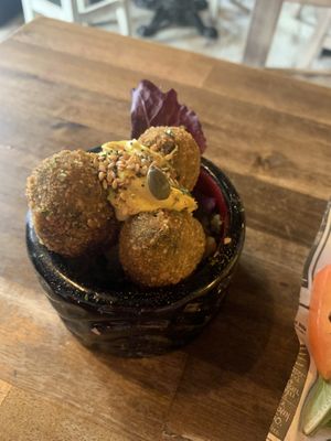 Croquettes  at Bubita Bar in Barcelona