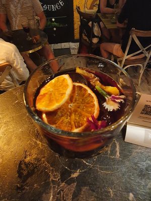 Sangria at Bubita Bar in Barcelona
