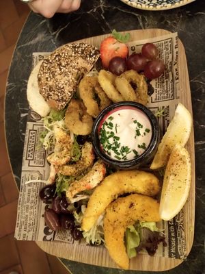 Beach Vibes Reloaded (vegan seafood) at Bubita Bar in Barcelona