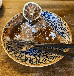 Ginger lemon pie  at Bubita Bar in Barcelona