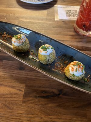 Croquetas  at Bubita Bar in Barcelona