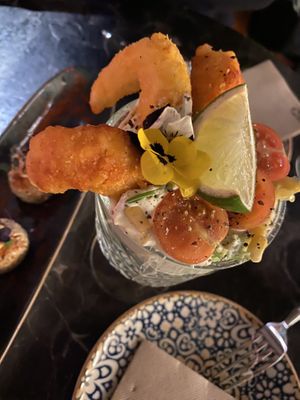 LEMON SHRIMPZ COCKTAIL  at Bubita Bar in Barcelona