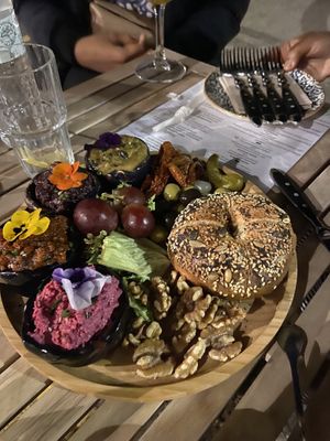 Hummus 🫓  at Bubita Bar in Barcelona