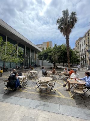 Terrace  at Bubita Bar in Barcelona