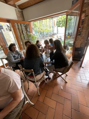 Inside  at Bubita Bar in Barcelona