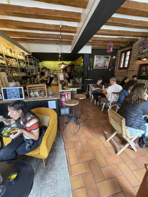 Inside  at Bubita Bar in Barcelona