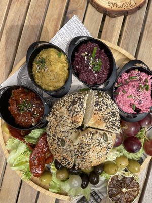Hummus  at Bubita Bar in Barcelona