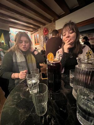 Sangria to share at Bubita Bar in Barcelona