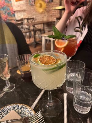 Special sangrias and cava at Bubita Bar in Barcelona