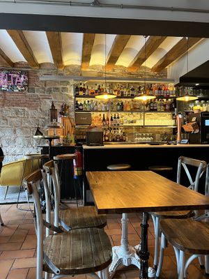 So cute!  at Bubita Bar in Barcelona