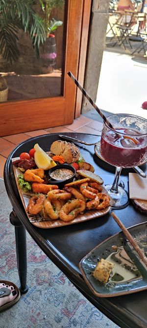 Vegan sea food at Bubita Bar in Barcelona