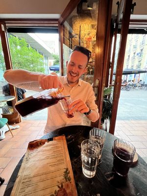 Sangria pitcher   at Bubita Bar in Barcelona