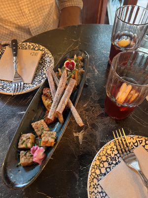 Had a tapas option as starter   at Bubita Bar in Barcelona